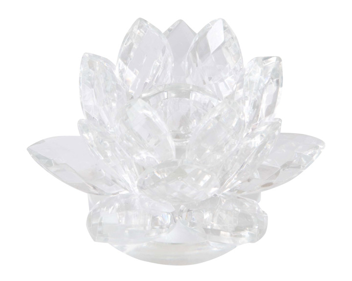 03. Crystal Lotus Candle Holder
