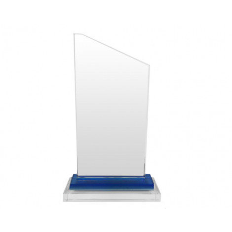 01. Clear & Blue Glass Peak Award, 200mm