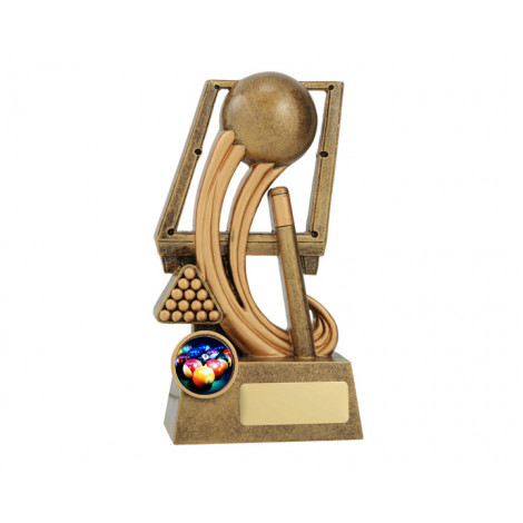 02. Medium 'Epic' Snooker Resin Trophy