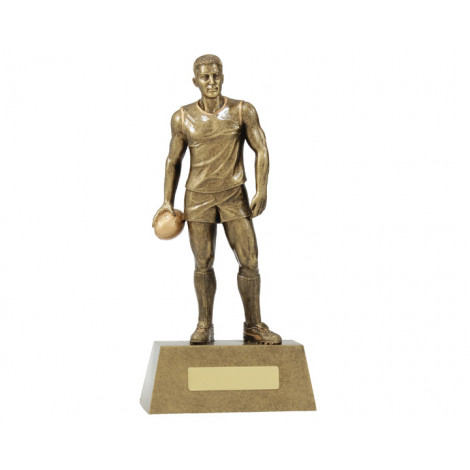 76. Small Aussie Rules Hero Resin Trophy