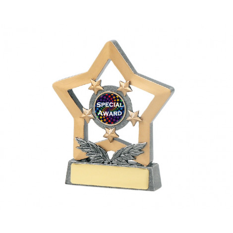 66. Star Resin Award, 1" Button
