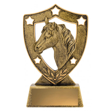 Horse Trophy, Shield & Stars
