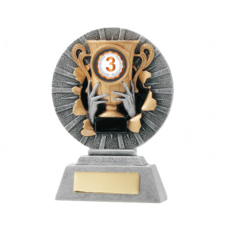 03. 3rd Place Cup Xplode Resin Trophy