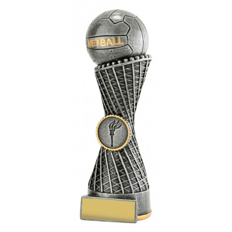 Netball Trophy Tower Ball 