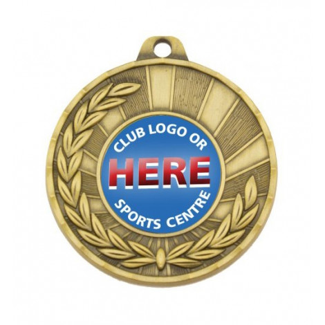 Netball Medal with insert