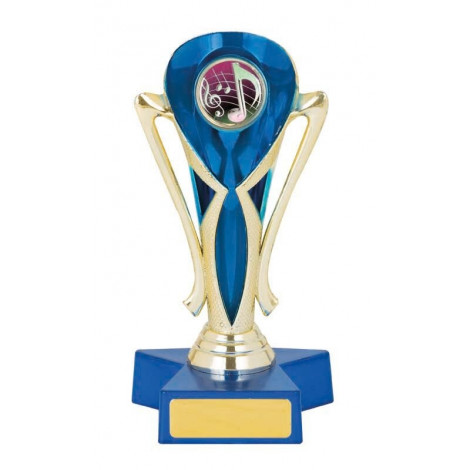 Music Trophy, Blue & Gold Cup
