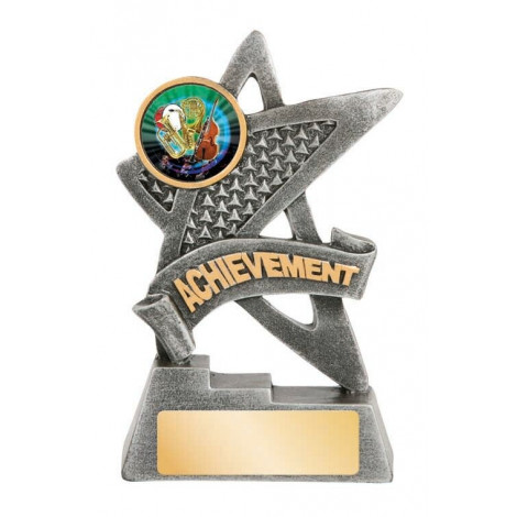 Achievement Star Resin Trophy 