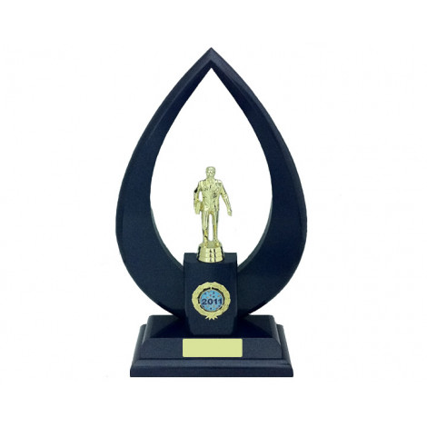 25. Salesman Figure, Blue Colour Trophy