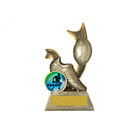 58. Small Rugby Velocity Series Resin Trophy