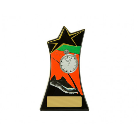 08.large Track/Athletics Shooting Stars Resin Trophy