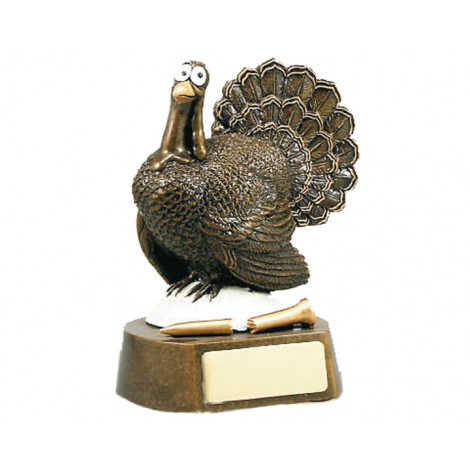 19. Golf Turkey Resin Trophy