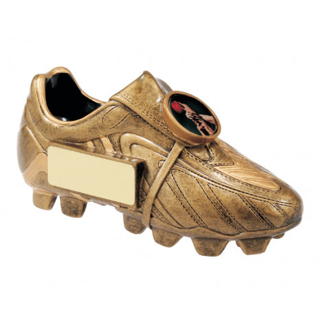 Aussie Rules Gold Boot Resin Trophy
