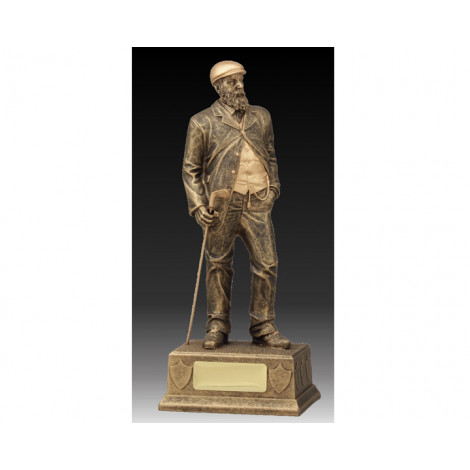 07. Golf 'Old Tom Morris' Resin Trophy