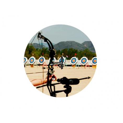 Archery Acrylic Button