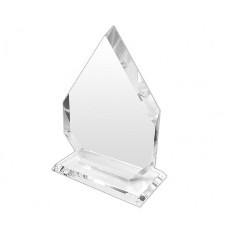 62. Medium Teardrop Crystal Award