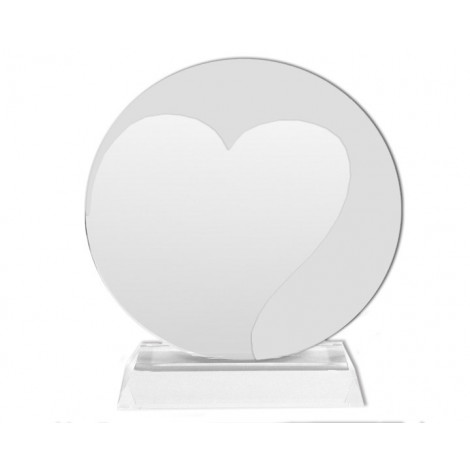 74. Medium Crystal Heart Award