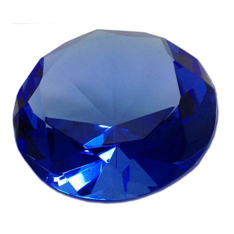 Crystal Diamond - Blue, 100mm