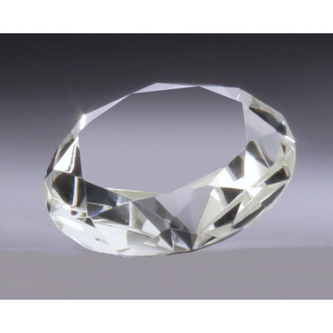 A140. Optical Crystal Diamond, 80mm