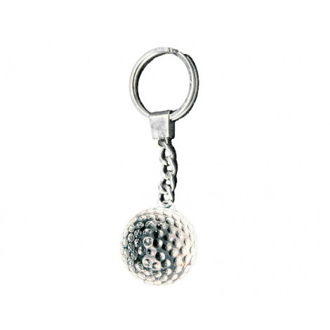 06. Glass Golf Ball Keyring
