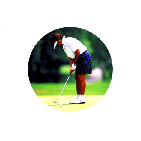 Golf Acrylic Button