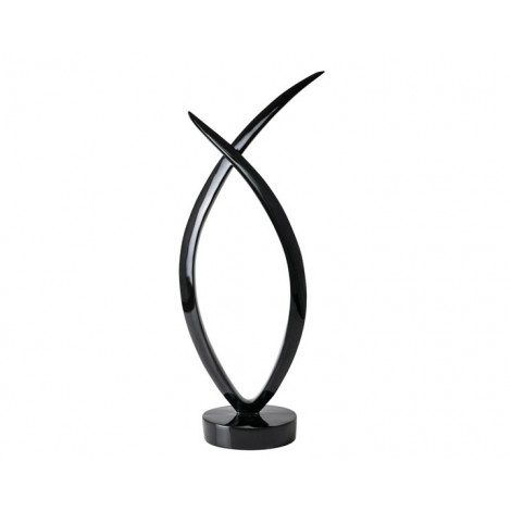 10. Abstract Tail Shape Black Award on Base