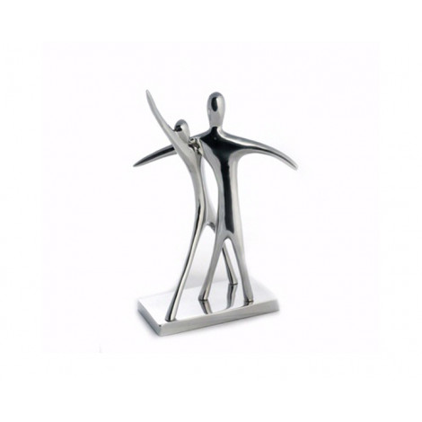 27. Aluminium Dancing Figurines