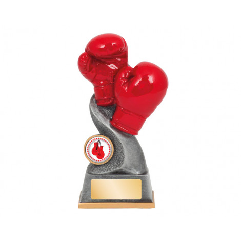 04. Small 'Infinity' Boxing Gloves Resin Trophy