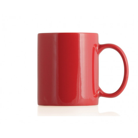 13. Red Ceramic Can Mug