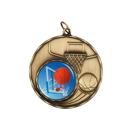 06. Gold Basketball Medal
