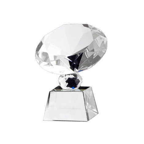 Small Crystal Diamond on Base