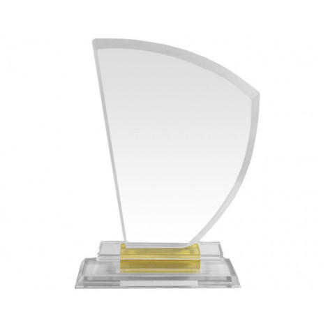 34. Medium Glass Sail Gold Reflection Award