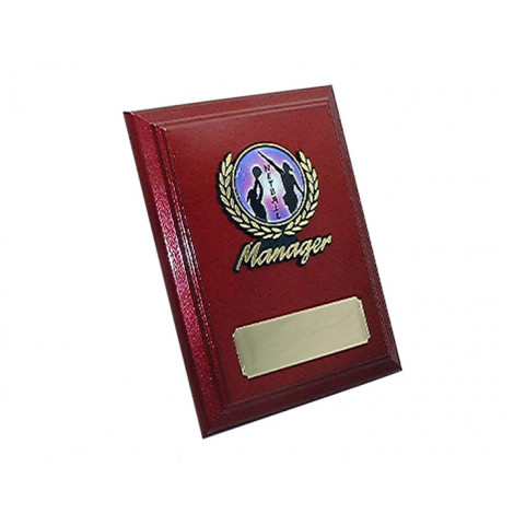 Manager' Plaque