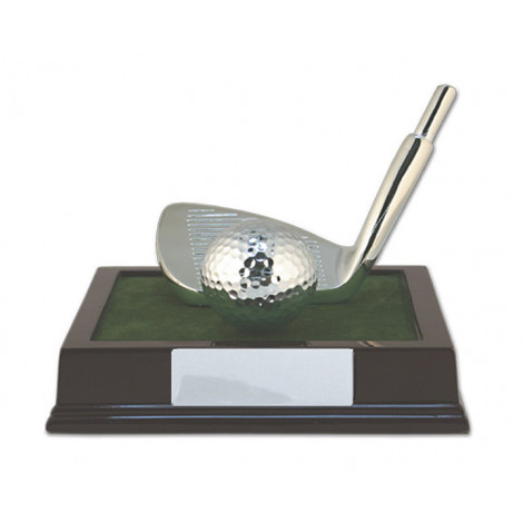 31. Golf Iron & Golf Ball Trophy