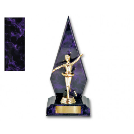 09. Ballet Purple Colour Trophy