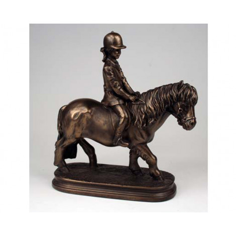 20. Bronze Riding Pony Trophy