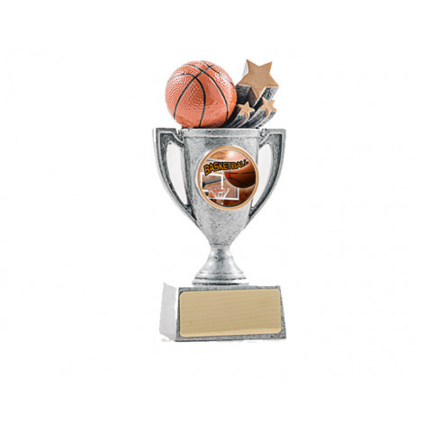 36. Medium Basketball Resin Cup