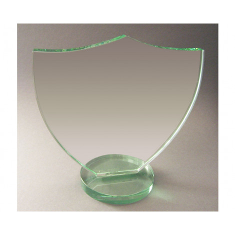 73. Medium Heraldic Shield Glass Award