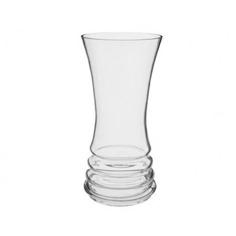 01. Dartington Crystal Wipple Bunch Vase, 25cm