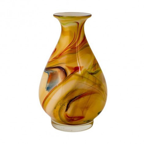 Coloured Glass Vase Biscotti