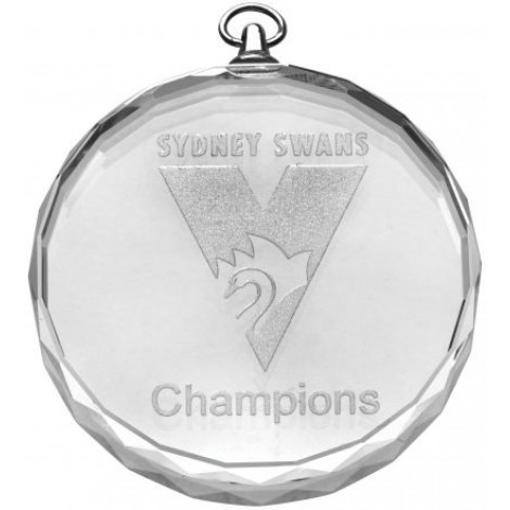 Crystal Medal inc Gift box, ribbon extra
