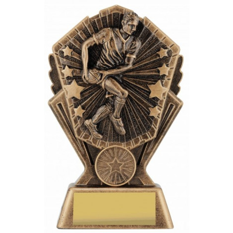 Rugby Cosmos Male Trophy inc button