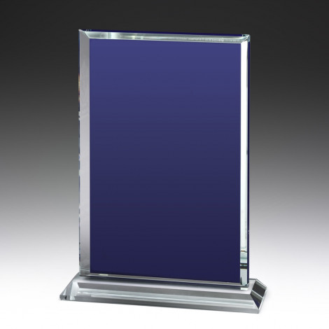 Glass award Blue Panel 10mm thick