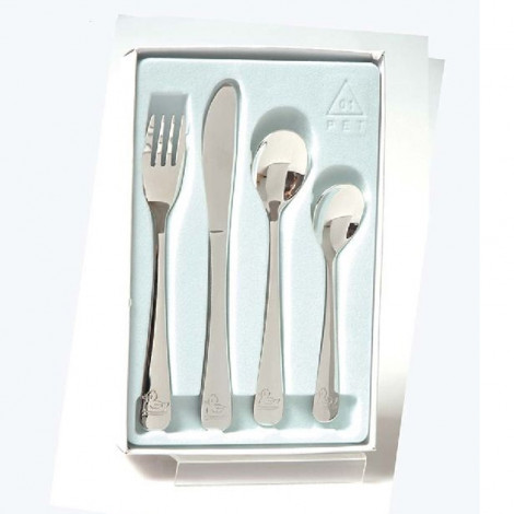4 Piece Duck Design Stainless Steel Cutlery Set