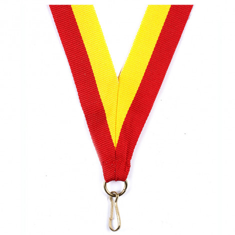 Red/Yellow Striped Neck Ribbon 