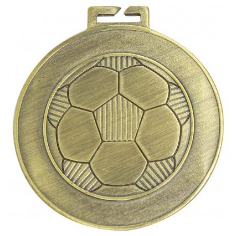 Soccer Halo Loop Medal