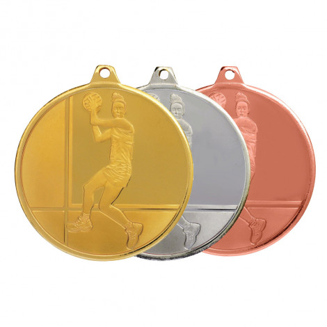 Netball Glacier Sculptured Medal