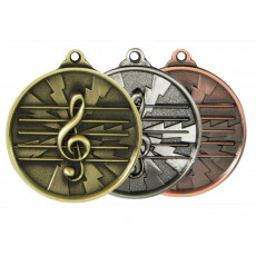 Music Lightning Series Medal 50mm