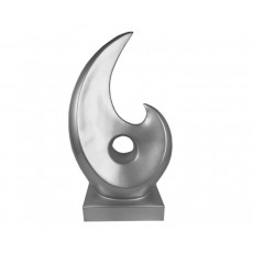 13. Silver Lacquered Moon Abstract Award