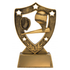 Baseball Shield Resin Trophy