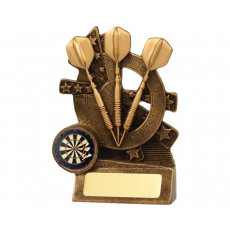 Darts Mini Blast Resin Trophy
